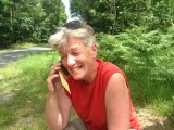 Francien geniet ervan familie!!