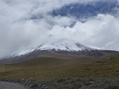 Cotapaxi bijna zichtbaar