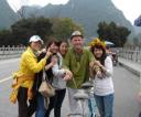 De prachtige omgeving van Yangshuo....