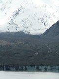 Waar is de gletsjer (Tasman valley)