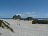 Wharariki beach