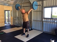 lifting weights