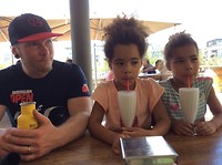 Jed, Amy, Olly