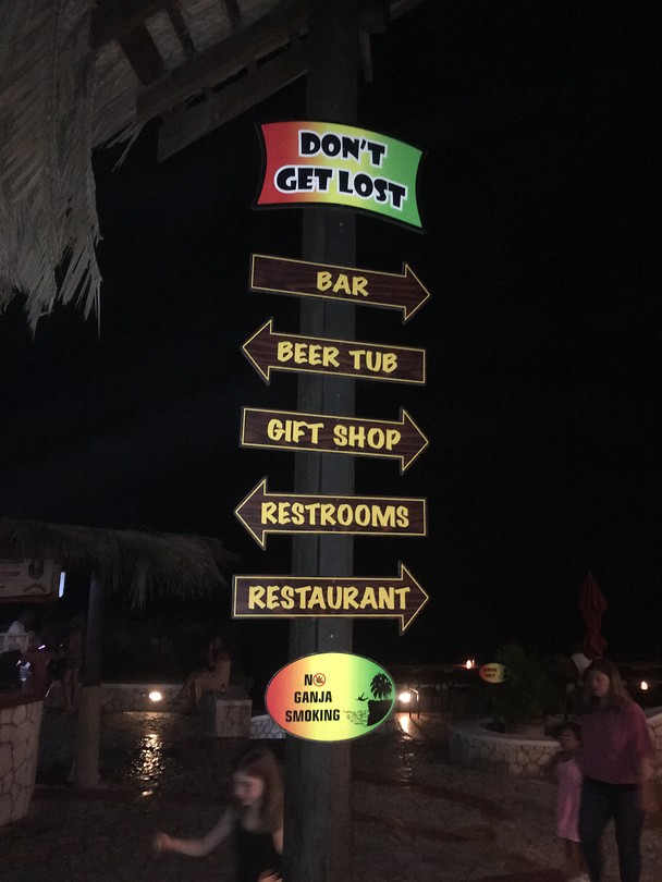 Sign post