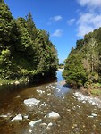 Bij Lake Matheson