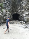 on Caves beach