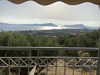 Uitzicht op lagune vanaf balkon Petrino 1
