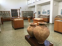 Middenzaal met o.a. Maquette