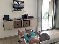 Tour de France kijken.