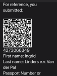 Toegangs qr code