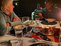 Hippo Trails Camp dinner