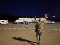 Vlucht naar Santiago