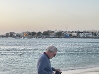 Sal Rei vanaf strand.