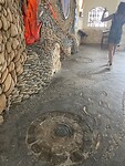 Kunstige vloer en muren.