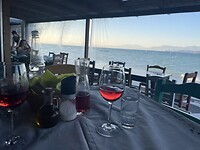 Taverna aan zee in Lecheo