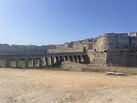 Methoni Castle, toegangsbrug