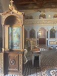 Methoni Castle, interieur kerk.