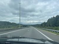 Onderweg.