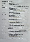 Itinerary Sri Lanka 1