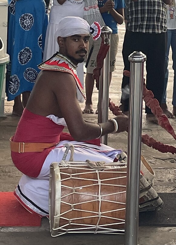 Drumspeler.