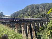 Trein Nine Arch bridge.