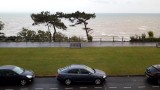Uitzicht vanuit onze hotelkamer