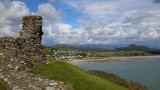 Uitzicht vanaf Criccieth Castle