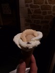 Ik had stracciatella met Tiramisu