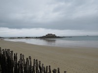 Fort National bij eb.