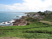 De grikkige kust van Jersey