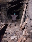 Niet afgebouwd stuk tunnel
