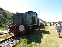 Treintje van Braye naar Mannez