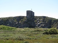 The Odeon. een bunker gebouwd door de Duitsers tijdens WW2