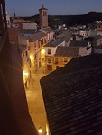 Romantisch of niet? Dit zie je vanaf ons balkon.