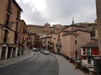 Straatje in Toledo zoals je er vele hebt.