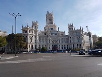 Palacio Comunicaciones op Plaza de Cibeles