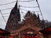 Kersmarkt bij de Dom