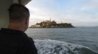 Alcatraz vanaf de boot