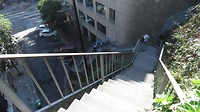 Laatste stuk van de Filmore Steps