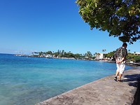 De baai van Kona