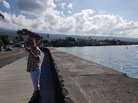 De baai van Kona