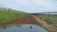 Even off road, geen probleem met onze Jeep