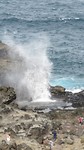 Nog even gestopt bij een Blow Hole langs de 340
