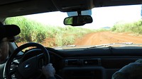Het eerste gedeelte off road ging nog wel.