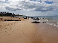 Het strand bij Wailea