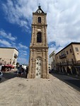 The clock tower in Old Jaffa