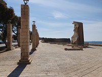 De wandelboulevard in Akko