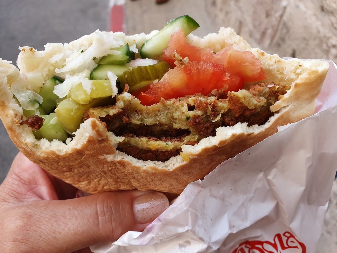 Broodje Falafel, yammie..