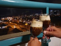Nog een laatste Irish Coffee en dan is de vakantie toch echt voorbij.
