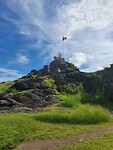 De overblijfselen van Fort Louis
